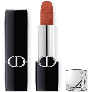 DIOR Rouge Dior Langaanhoudende Lippenstift navulbaar Tint 539 Terra Bella Velvet 3,5 g