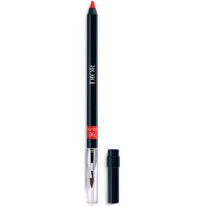 DIOR Rouge Dior Contour Langaanhoudende Lippen Potlood Tint 743 Rouge Zinnia 1,2 g