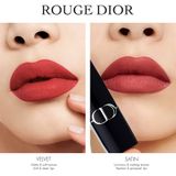 Dior - Rouge Velvet 400 - Lippenstift - Rood - Natuurlijke Extracten