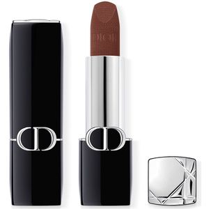 DIOR Rouge Dior Langaanhoudende Lippenstift navulbaar Tint 400 Nude Line Velvet 3,5 g