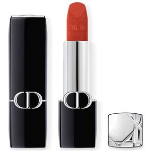 DIOR Rouge Dior Langaanhoudende Lippenstift navulbaar Tint 840 Rayonnante Velvet 3,5 g