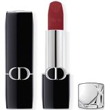 DIOR Lippen Lippenstift Langhoudend - Hydraterende Florale LipverzorgingRouge Dior Lipstick 909 Midnight velvet finish