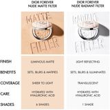 Dior - Forever Nude Matte Filter 03 - Gezicht Poeder - 9 g - Stralend Matte Finish