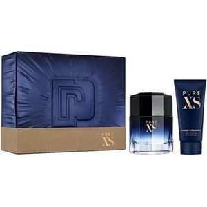 Paco Rabanne Pure XS Giftset - 100 ml eau de toilette spray + 100 ml showergel - cadeauset voor heren