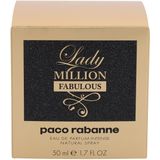 Paco Rabanne Lady Million Fabulous 50 ml Eau de Parfum Intense - Damesparfum
