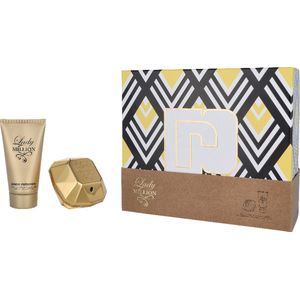 Paco Rabanne Lady Million Giftset, eau de parfum + bodylotion