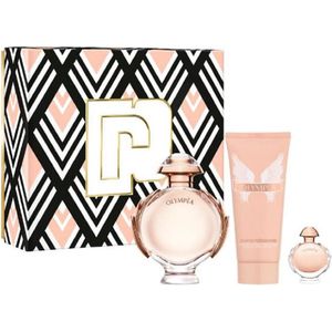 Paco Rabanne Olympea Geschenkset 80ml EDP + 100ml Body Lotion + 6ml EDP