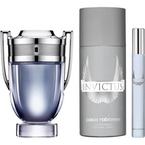 Paco Rabanne Invictus For Men EDT Gift Set 100 ml