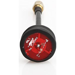 For Pagode 5.8G 5dBi 50W Omnidirectionele Omni FPV Flat Panel Pagode Antenne for LHCP/voor RHCP SMA/RP-SMA for Pagode (Color : Black 50CM Hole)