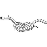 BOSAL - Middendemper - Uitlaat Middendemper - Voor VW - 3C0253409AP, 3C0253409M