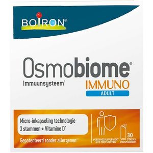 Boiron Osmobiome Immuno Adult Voedingssupplement Darmen 30 Orodispergeerbare Sticks
