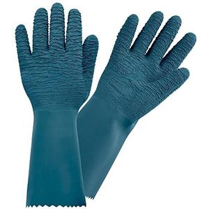 ROSTAING PROTECTMAX-IT08 Tuinhandschoenen, rozen, kleine penselen, 100% waterdicht, lang latex, dik, maat 8, groen blauw, 8