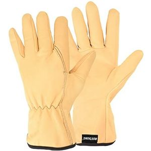 Waterdichte winterhandschoenen, thermische werkhandschoenen voor koud weer, touchscreen, supergrip, voor tuinieren, vissen, autowassen, diepvrieshandschoenen, grijs, maat XXL