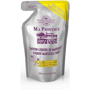 Ma Provence Liquid Marseille Soap Lemon Blossom Eco Refill 250 Zeep