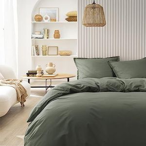 Housse de Couette en Coton, Tout Doux, Palme, 200x200 cm, Essix