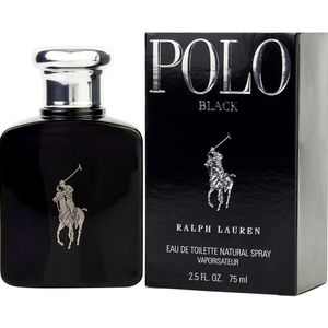 Ralph Lauren Polo Black Herenparfum van de hoogste kwaliteit 75 ml