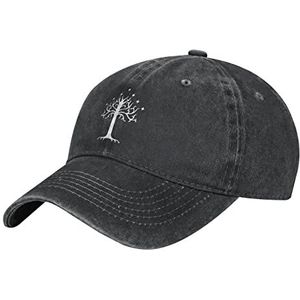 Mannen Baseball Cap Lord of The Rings Boom of Gondor Sandwich Cap Gebogen Rand Platte Rand Baseball Caps Ademend Zonnehoed voor Outdoor Sport Golf, Honkbalpet 177, M