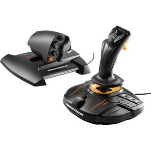 Thrustmaster T.16000M FCS Hotas Joystick und Gasregler kabelgebunden - für PC