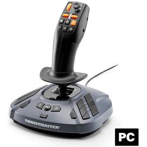 Thrustmaster SimTask Multifunctionele joystick voor landbouw Zwart