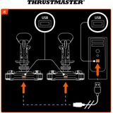 Thrustmaster - SOL-R 2 HOSAS - T-vliegstok - Zwart - Dual-Stick Precisie