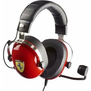 Thrustmaster T.Racing Scuderia Ferrari Edition-DTS - Gaming Headset voor PS5 / PS4 / Xbox Series X|S/Xbox One/PC/Switch - Officiële Ferrari licentie
