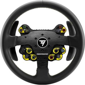 Thrustmaster - EVO Racing 32R - Stuur - Leer - Voor PlayStation 4, PlayStation 5, Xbox One, Xbox Series, PC