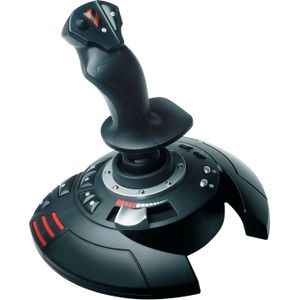 Thrustmaster Joystick Thrustm. T.Flight Stick X (PST/ detailhandel) (Playstation, PC), Controller, Zwart