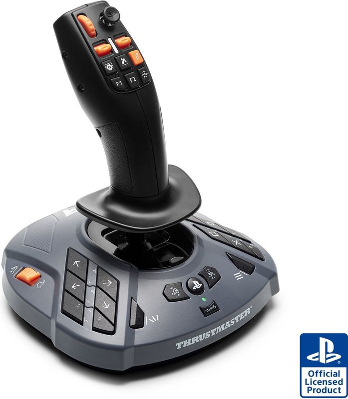 Thrustmaster - Farming Stick - Gamecontroller - Zwart - Ergonomisch Ontwerp