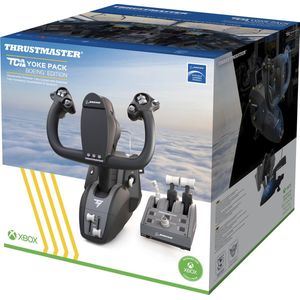 Thrustmaster - TCA Yoke Pack Boeing Edition - Gamecontroller - Zwart - Compatibel met Xbox en PC