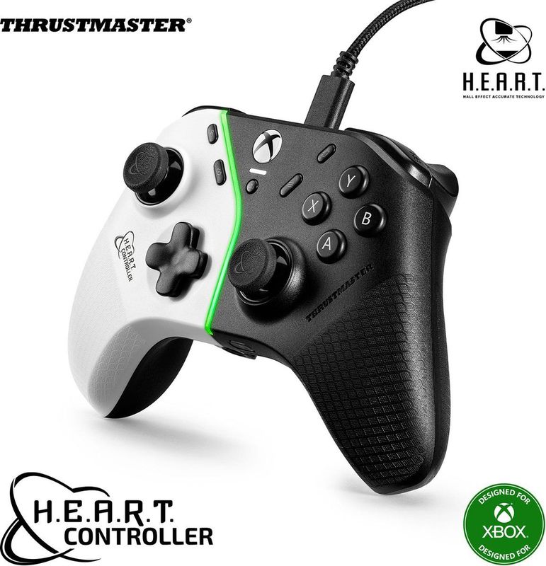Thrustmaster - HEART CONTROLLER - Gamepad - Zwart - H.E.A.R.T. Technologie