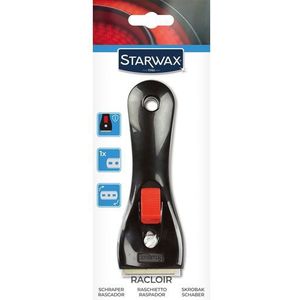 STARWAX - Speciale schraper voor keramische en inductiekookplaten - Reinigt, verwijdert vuil en resten van gedroogde levensmiddelen - Krast niet - Frans design