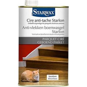 Starwax anti-vlekken boenwasgel Starlon 'Geboend Parket' kleurloos 1 L