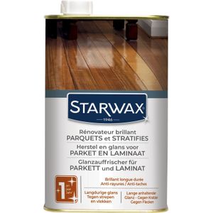 Starwax - Glanshersteller - Voor Vitrified Parket - 1 L - Polyurethaan/Acryl
