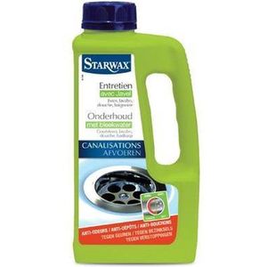 Starwax onderhoud met bleekwater voor leidingen 1 L