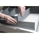 Compactor - Modulaire Ladeverdelers - Grijs - Polypropyleen - 6 Stuks