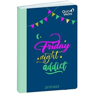Quo Vadis Words TEXTAGENDA notitiekalender, 12 x 17 cm, jaar 2019-2020