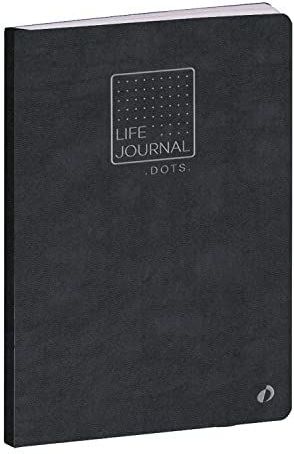 Life Journal Slim 15x21cm dot-Lineatur schwarz