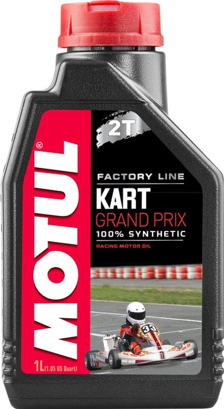 Motul - Kart Grand Prix 2T - Motorolie - 1L - 100% Synthetisch