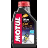 SNOWPOWER - Motorolie - Synthetische Olie - 1 Liter - Viscositeit 0W-40