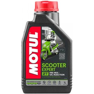MOTUL - SCOOTER EXPERT 2T - Motorolie - Inhoud 1 Liter - Deels Synthetische Olie