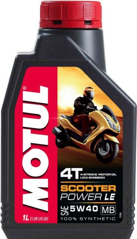 Motul - ScooterPower 5W40 - 100% Synthetisch - 1 Liter