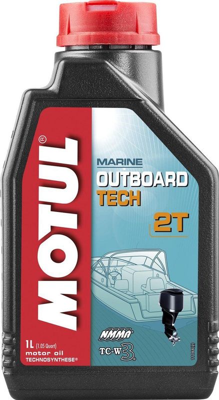 Motul - Marine Outboard Tech 2T - Mengsmering Olie - 1L