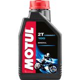 MOTUL 104024 - Motorolie - Mineraal - 1 Liter - API TC - 2T
