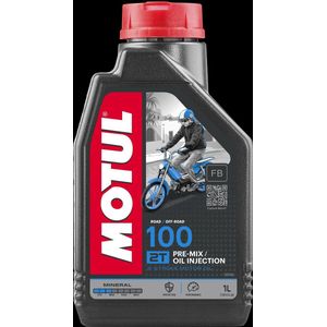 MOTUL 104024 - Motorolie - Mineraal - 1 Liter - API TC - 2T