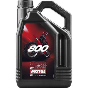 Motul - 800 2T - Motorolie - 4L - 100% Synthetisch, ESTER Core®-technologie
