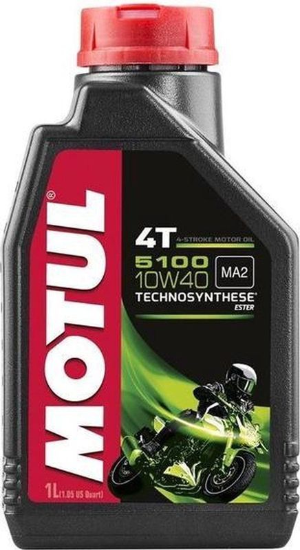 Motul - 5100 - Motorolie - 10W40 - Synthetisch - 1L
