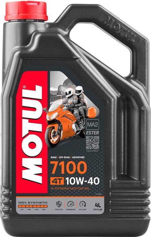 Motul 7100 10W40 4T Motorolie 4L