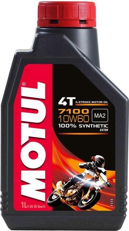 Motul - 7100 - Motorolie - 10W60 - Synthetisch - 1 Liter