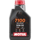 Motul - 7100 20W50 4T - 1L - 100% Synthetisch Smeermiddel