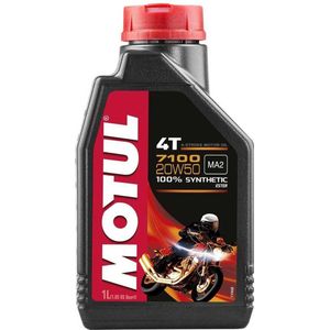 Motul - 7100 20W50 4T - 1L - 100% Synthetisch Smeermiddel